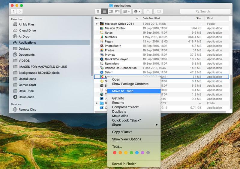 Remove Apps In Mac Stackoverflow